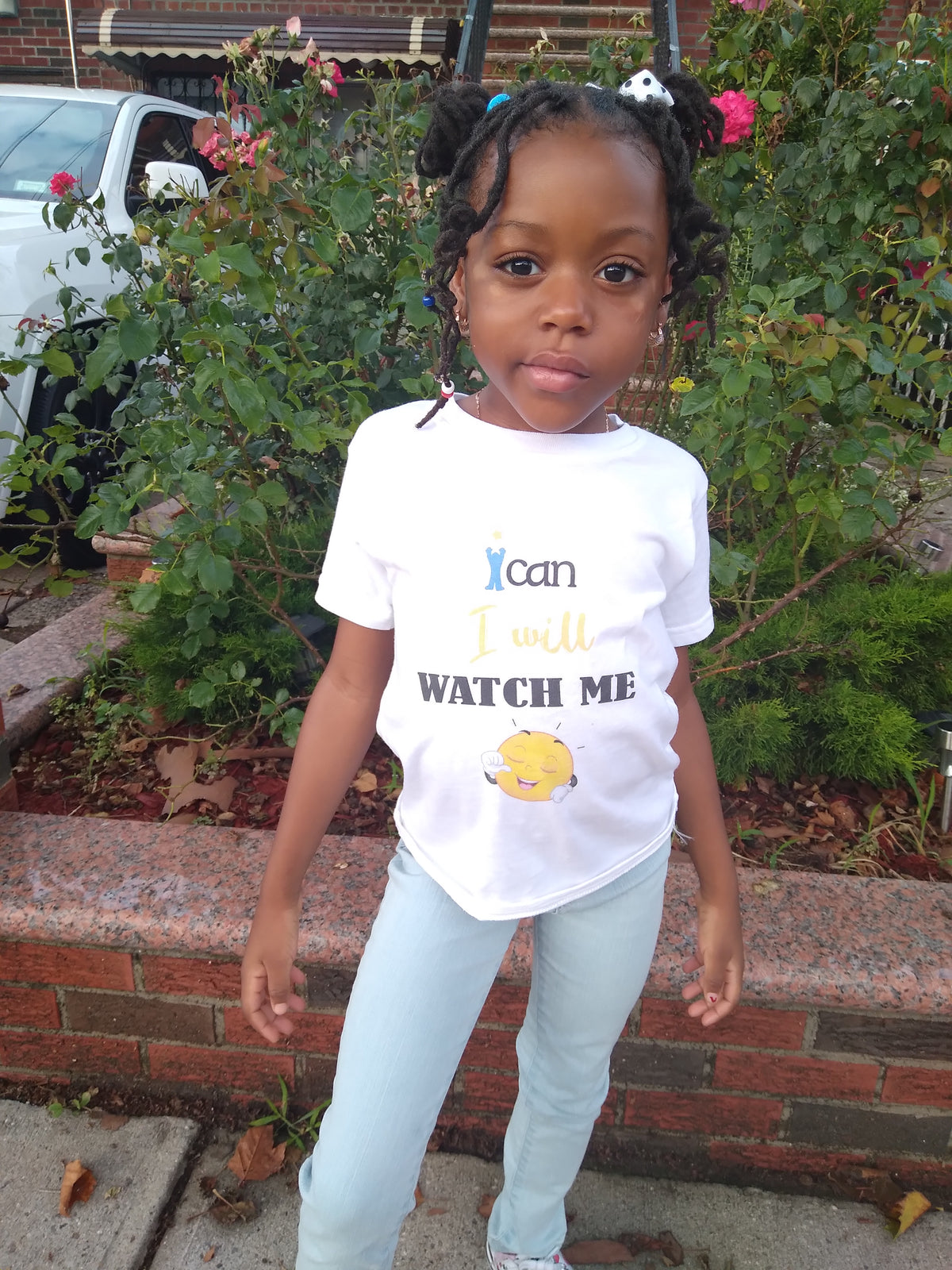WATCH ME Affirmation Christian Faith Baby Onesie 12 months - 24 months