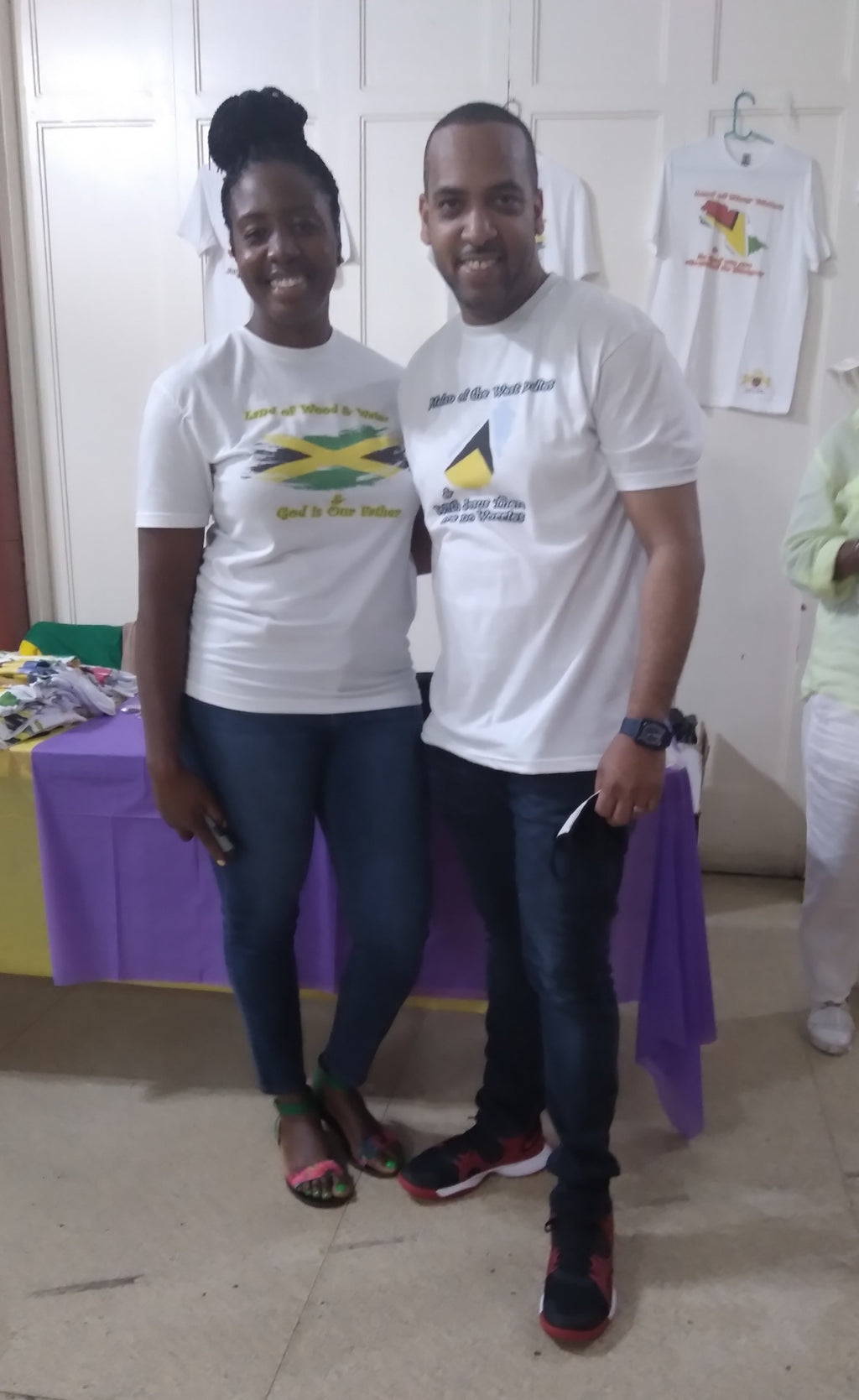 JAMAICAN Godly Christian Faith Cultural Flag Unisex T-Shirt