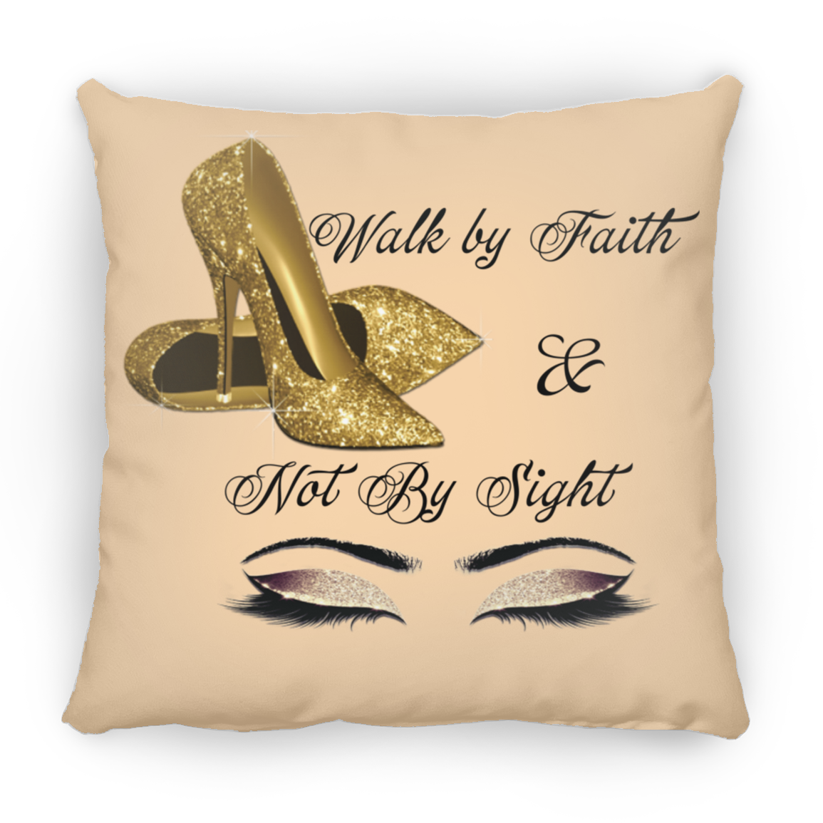 FAITH Cristian Faith Square Pillow 14x14
