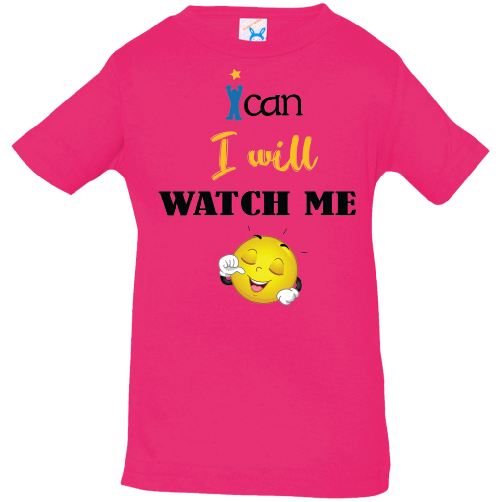 WATCH ME Affirmation Christian Faith Baby Unisex Girls Boys T-Shirt
