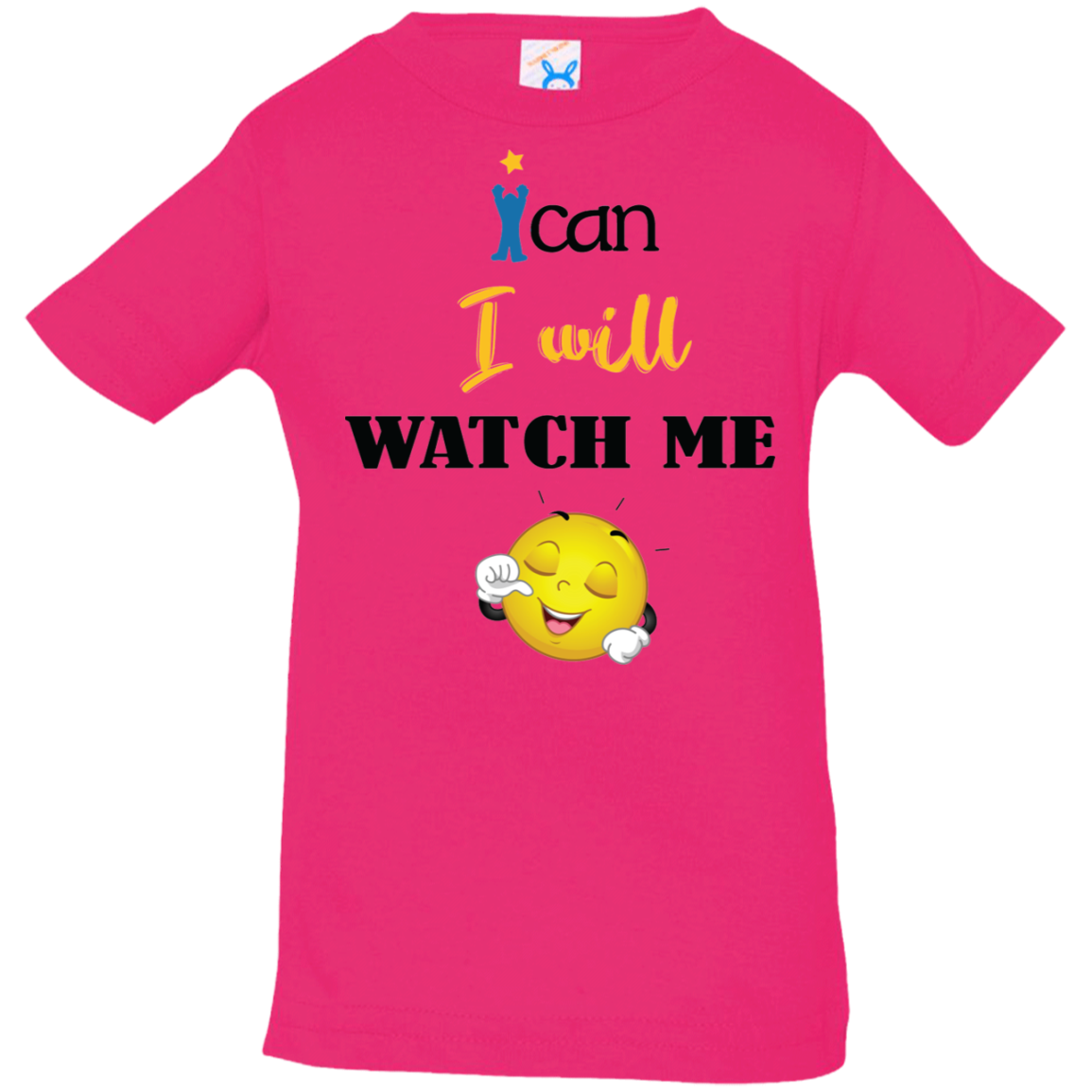 WATCH ME Affirmation Christian Faith Baby Unisex Girls Boys T-Shirt