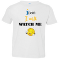 WATCH ME Affirmation Christian Faith Toddler Unisex Boys Girls T-Shirt