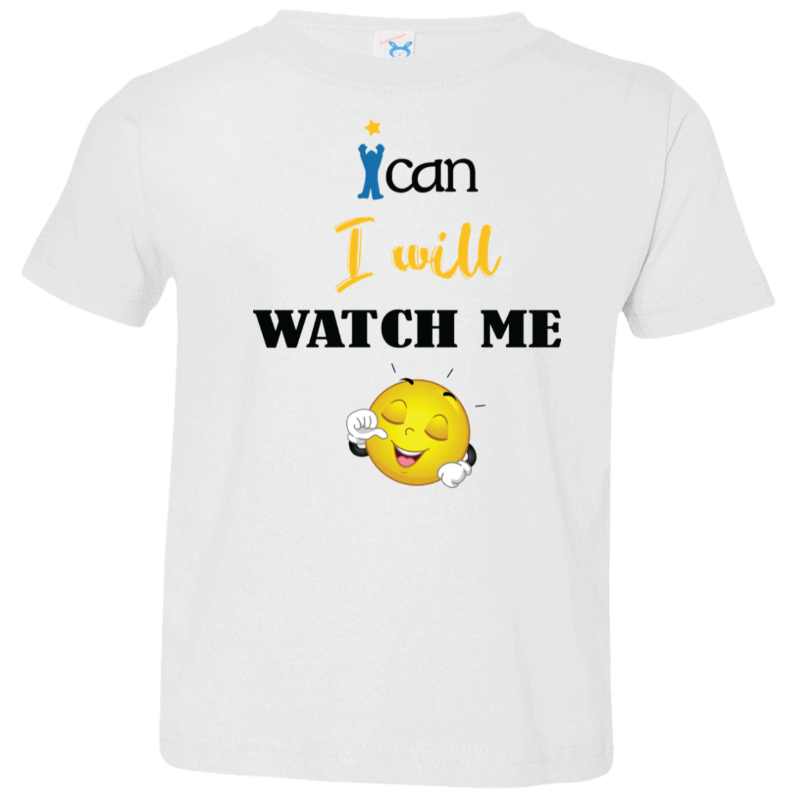 WATCH ME Affirmation Christian Faith Toddler Unisex Boys Girls T-Shirt