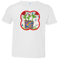 RAIN & FLOWERS Bible Christian Faith Paintings Graphic Play Toddler Girls Boys Unisex T-Shirt