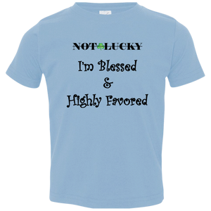 I'm Blessed Toddler Jersey T-Shirt (unisex)