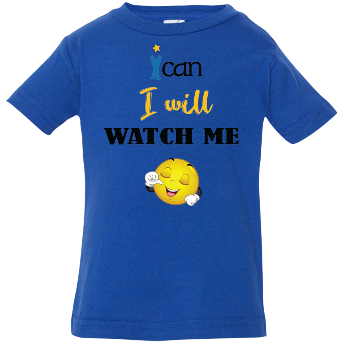 WATCH ME Affirmation Christian Faith Baby Unisex Girls Boys T-Shirt