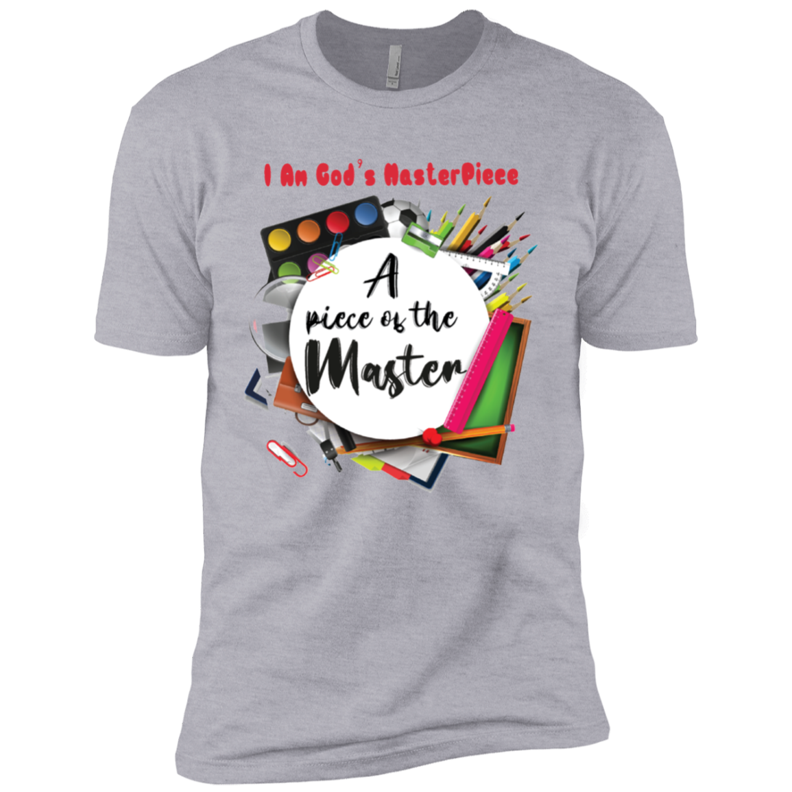 GOD'S MASTERPIECE Affirmation Christian Faith Boys' T-Shirt