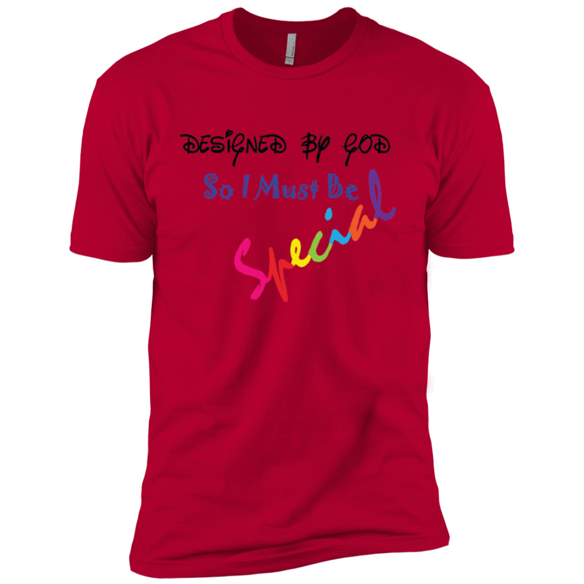 DESIGNED BY GOD Affirmation Christian Faith Boys' T-Shirt
