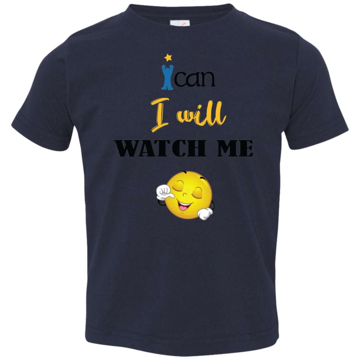 WATCH ME Affirmation Christian Faith Toddler Unisex Boys Girls T-Shirt