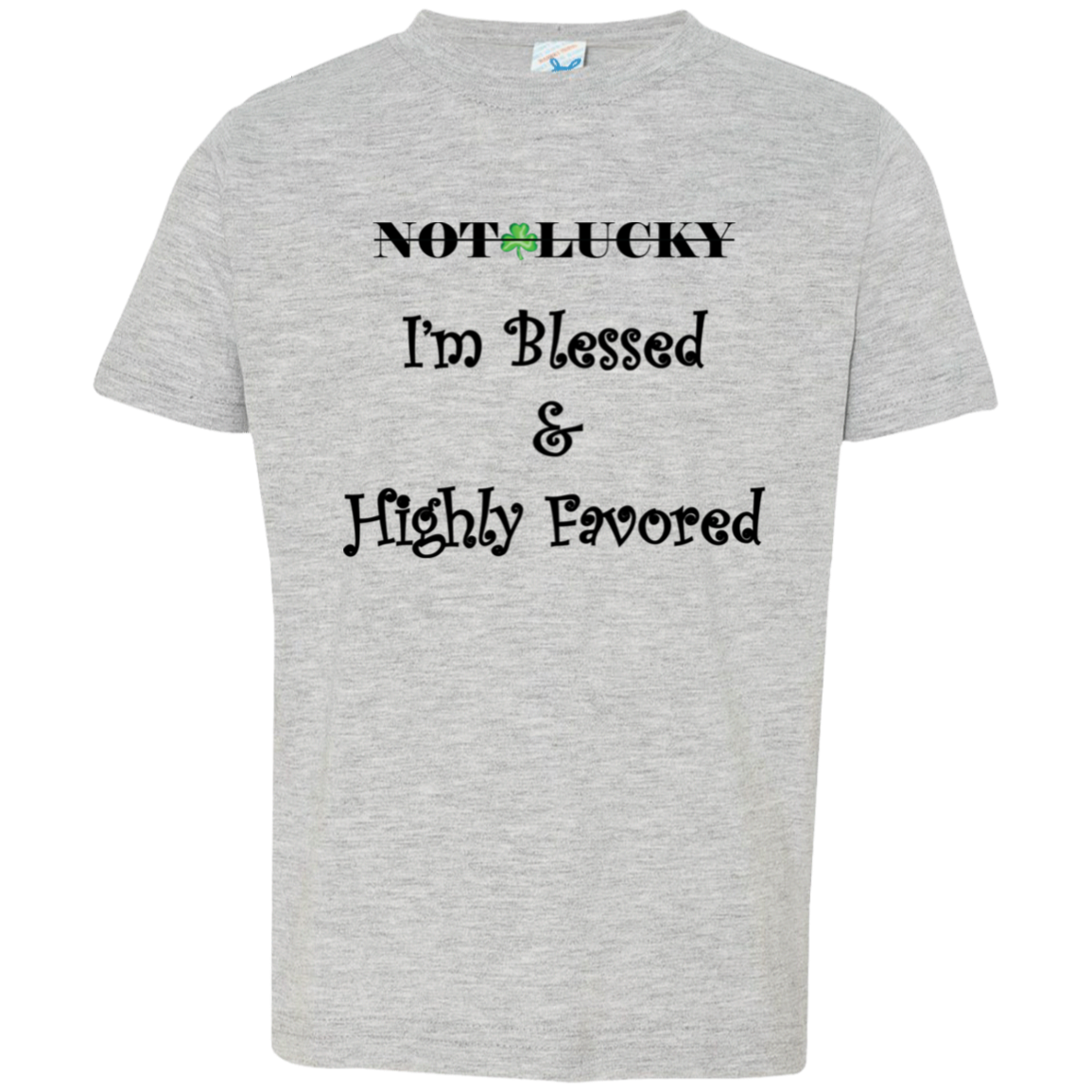 I'm Blessed Toddler Jersey T-Shirt (unisex)