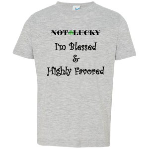 I'm Blessed Toddler Jersey T-Shirt (unisex)