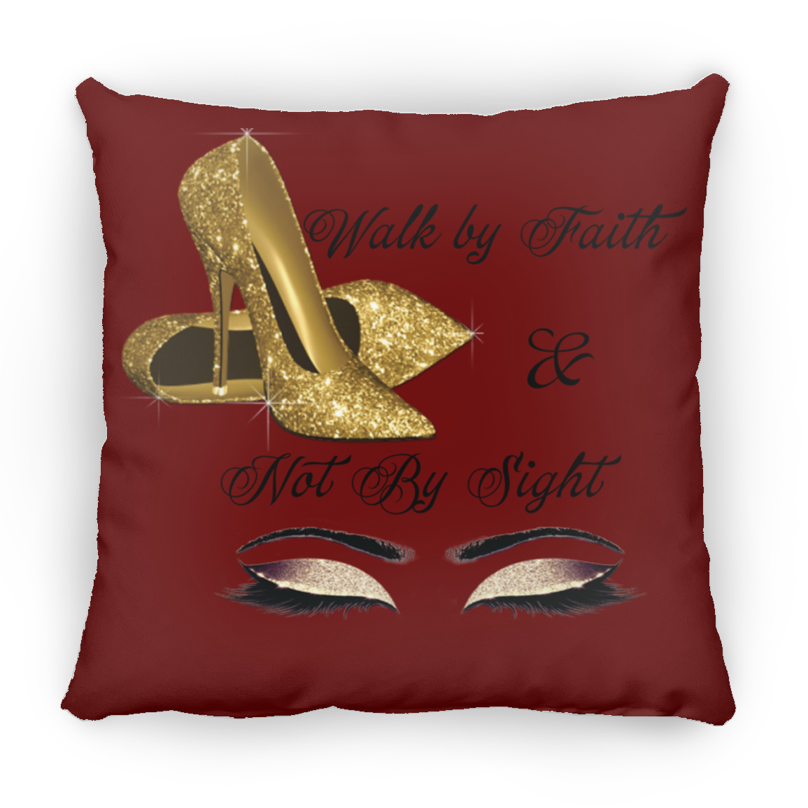 FAITH Cristian Faith Square Pillow 14x14