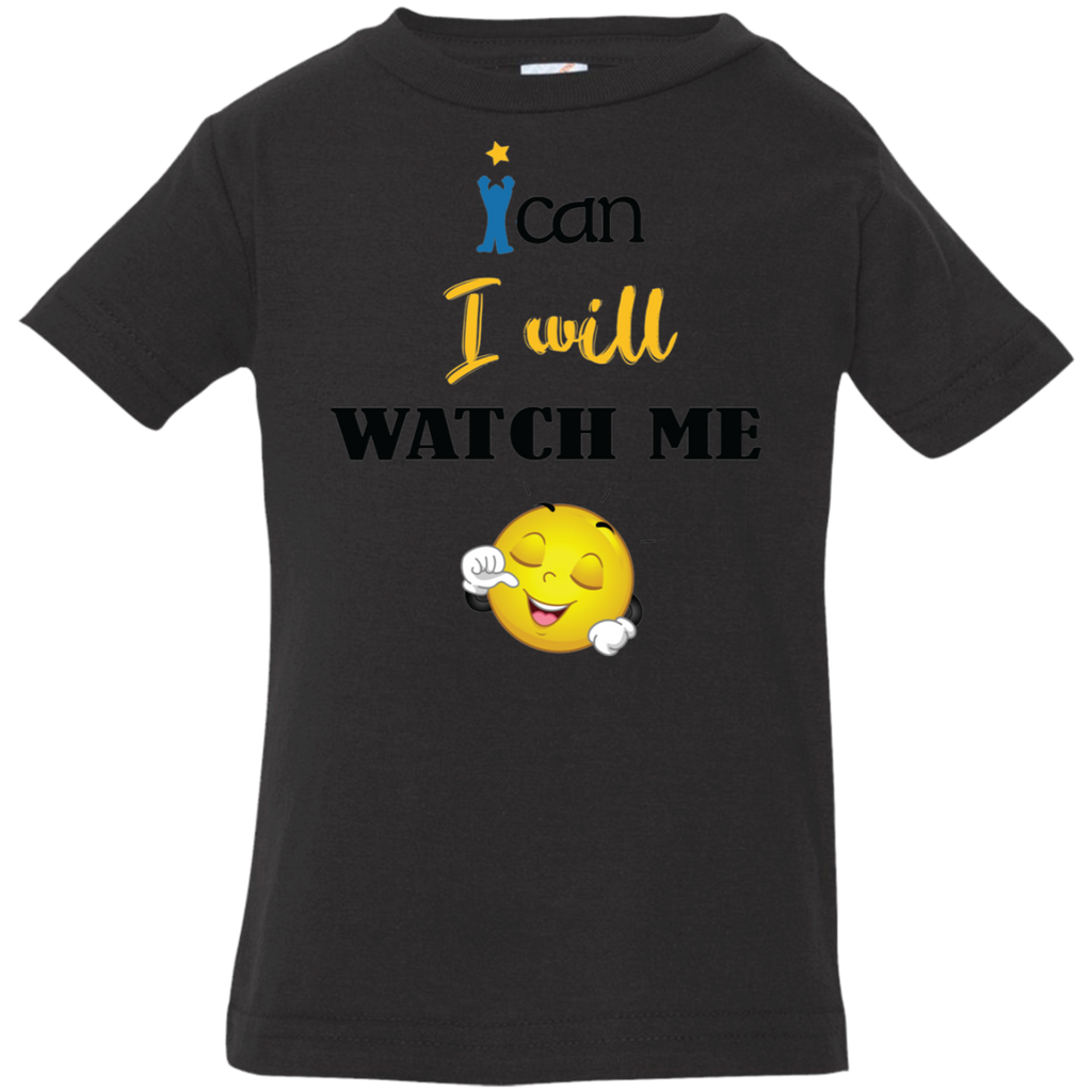 WATCH ME Affirmation Christian Faith Baby Unisex Girls Boys T-Shirt