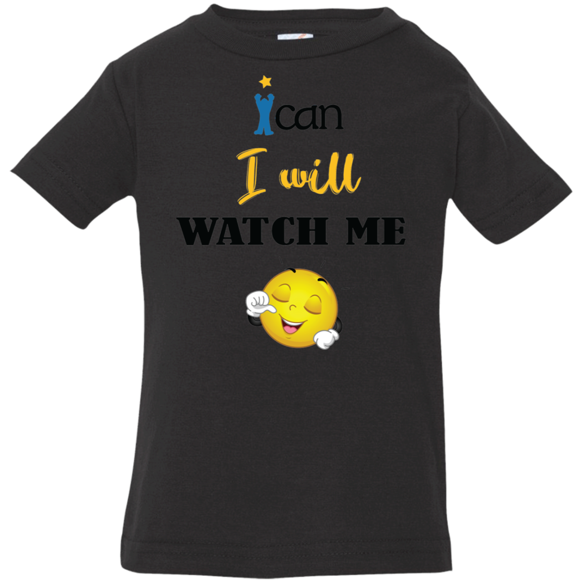 WATCH ME Affirmation Christian Faith Baby Unisex Girls Boys T-Shirt