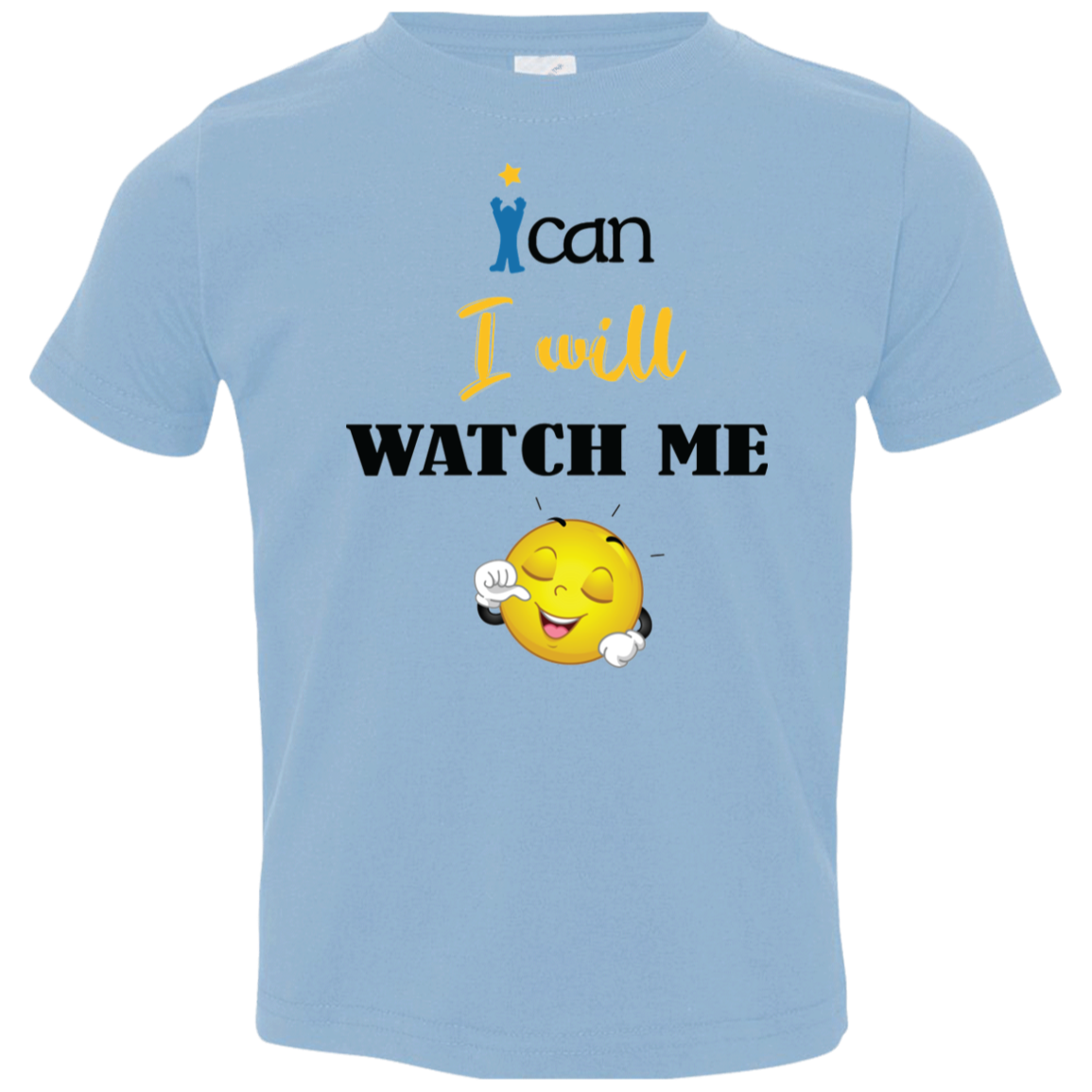 WATCH ME Affirmation Christian Faith Toddler Unisex Boys Girls T-Shirt