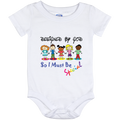 DESIGNED BY GOD Affirmation Christian Faith Baby Onesie Boys Girls Unisex