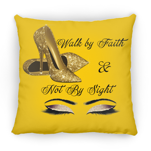 FAITH Cristian Faith Square Pillow 14x14