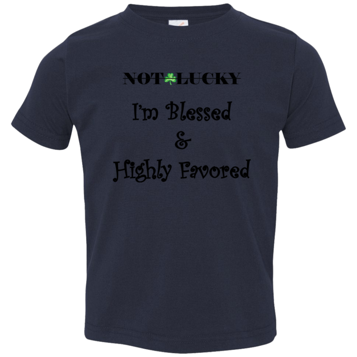 I'm Blessed Toddler Jersey T-Shirt (unisex)