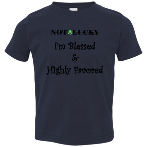 I'm Blessed Toddler Jersey T-Shirt (unisex)