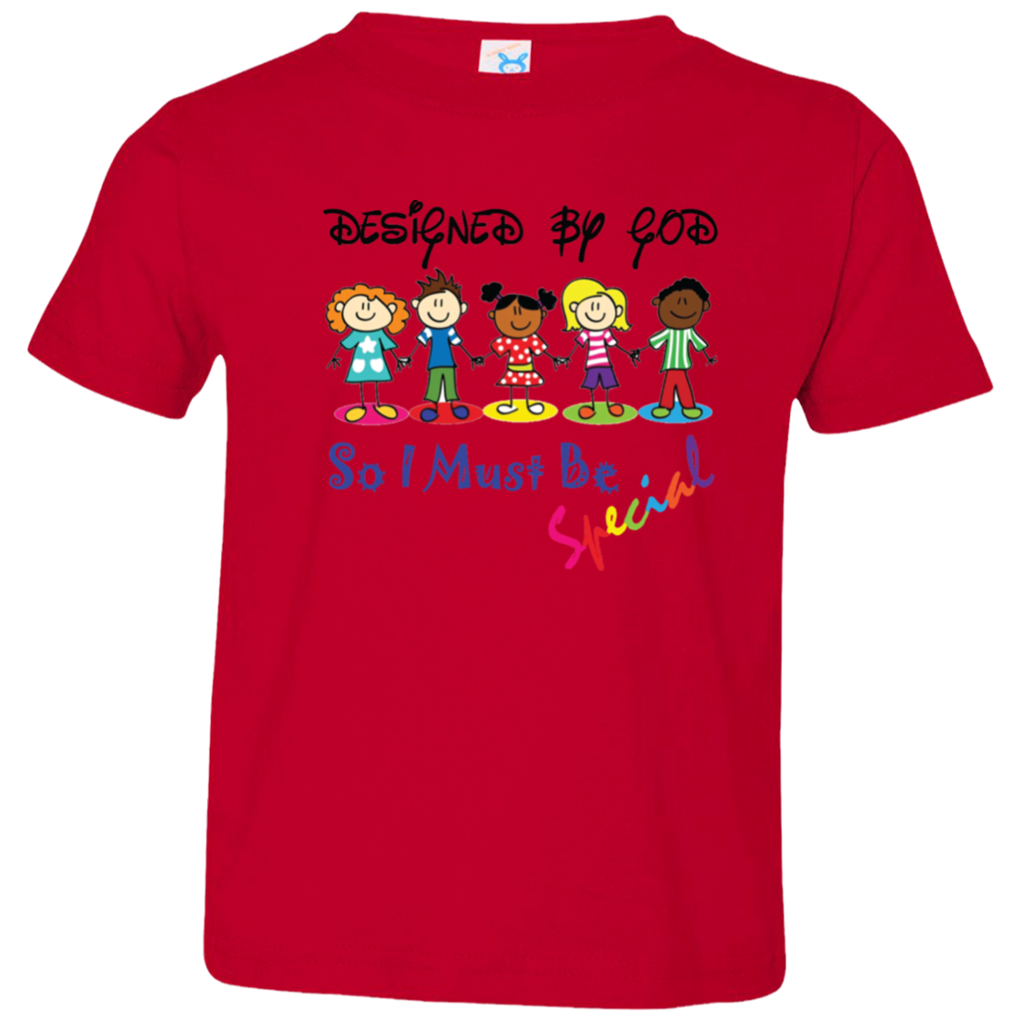 Designed by God Toddler Unisex T-Shirt