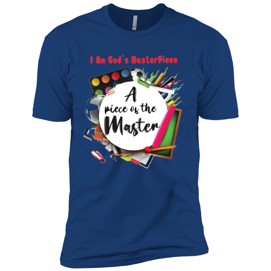 GOD'S MASTERPIECE Affirmation Christian Faith Boys' T-Shirt
