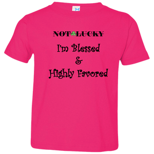 I'm Blessed Toddler Jersey T-Shirt (unisex)