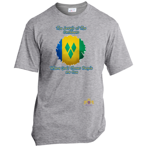 ST. VINCENT Godly Christian Faith Cultural Flag Unisex T-Shirt