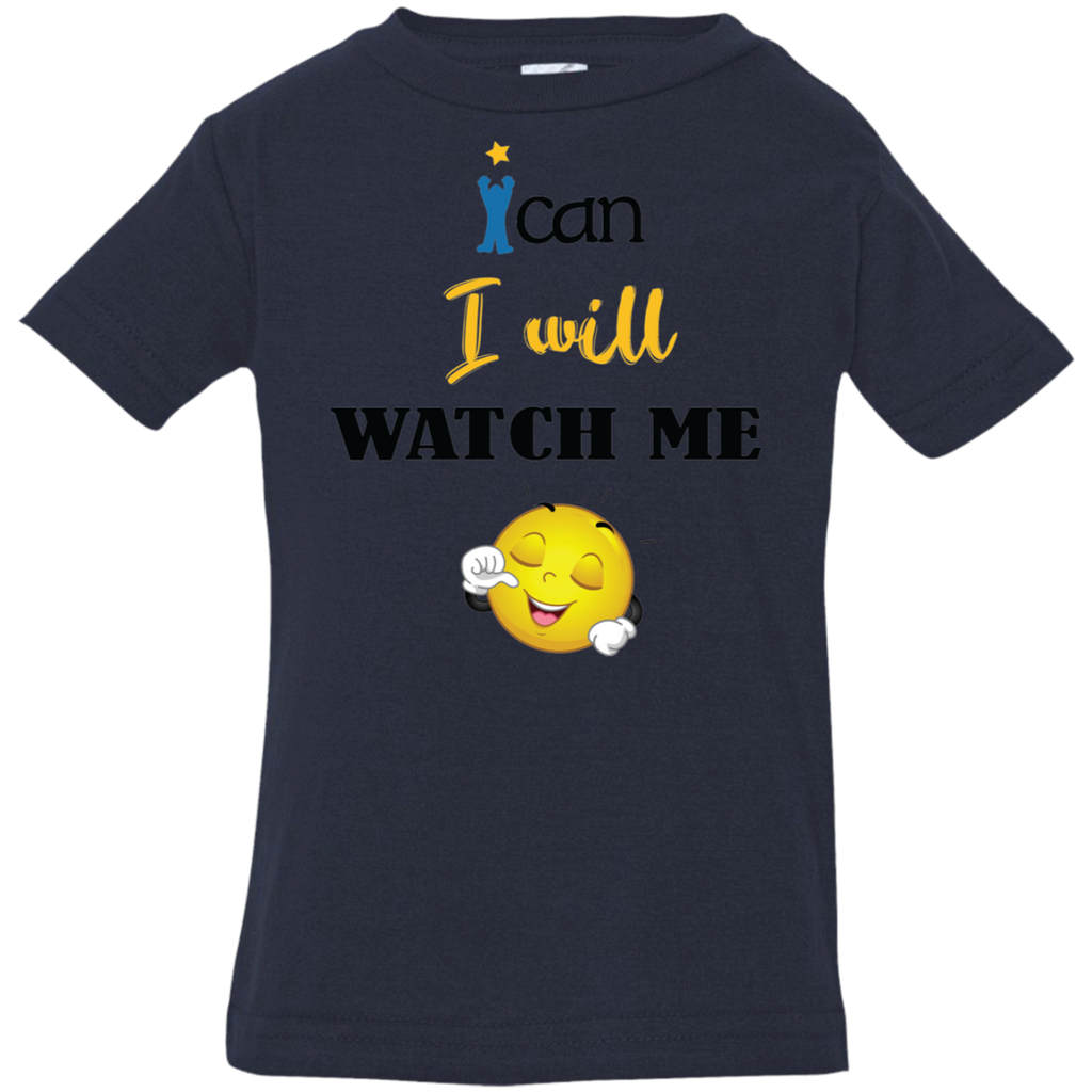 WATCH ME Affirmation Christian Faith Baby Unisex Girls Boys T-Shirt