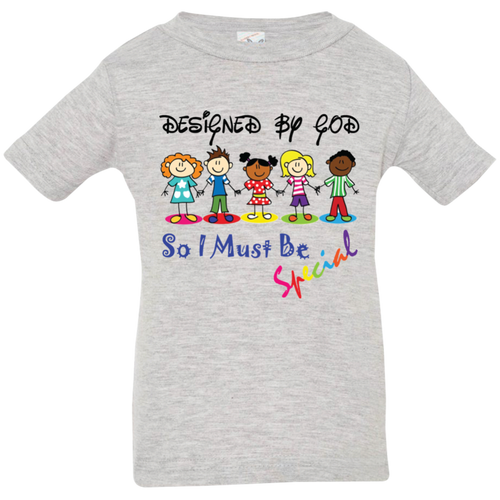 DESIGNED BY GOD Affirmation Christian Faith Unisex Infant T-Shirt