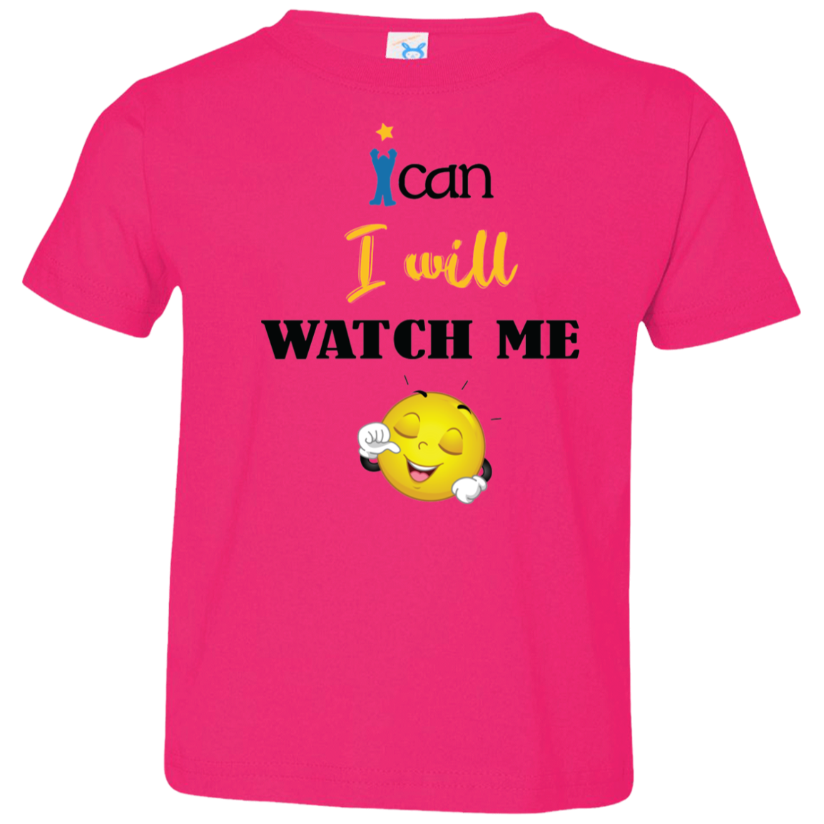WATCH ME Affirmation Christian Faith Toddler Unisex Boys Girls T-Shirt
