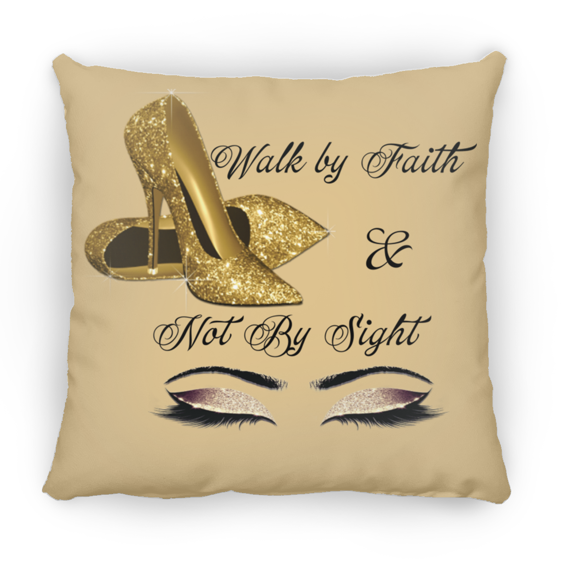 FAITH Cristian Faith Square Pillow 14x14