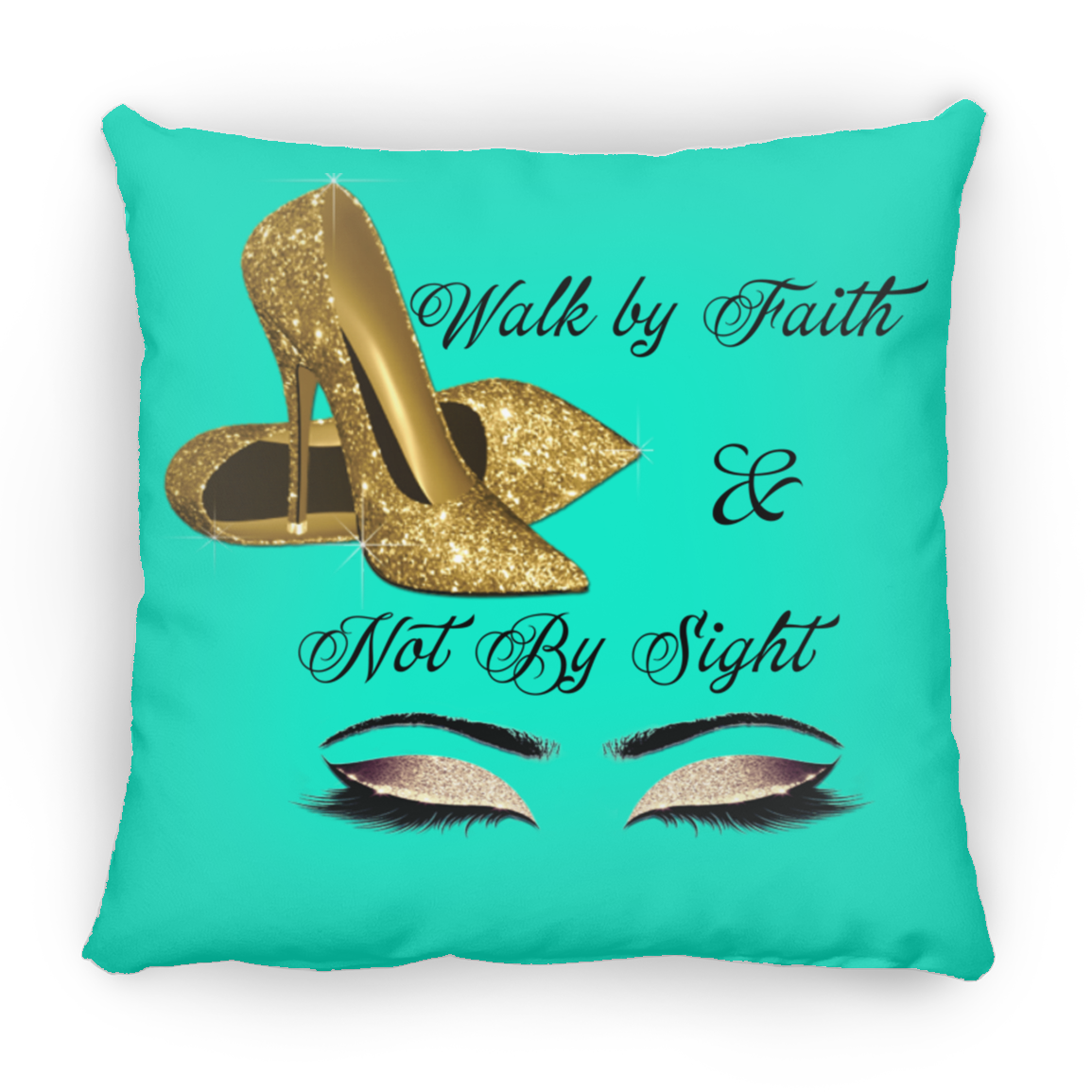 FAITH Cristian Faith Square Pillow 14x14
