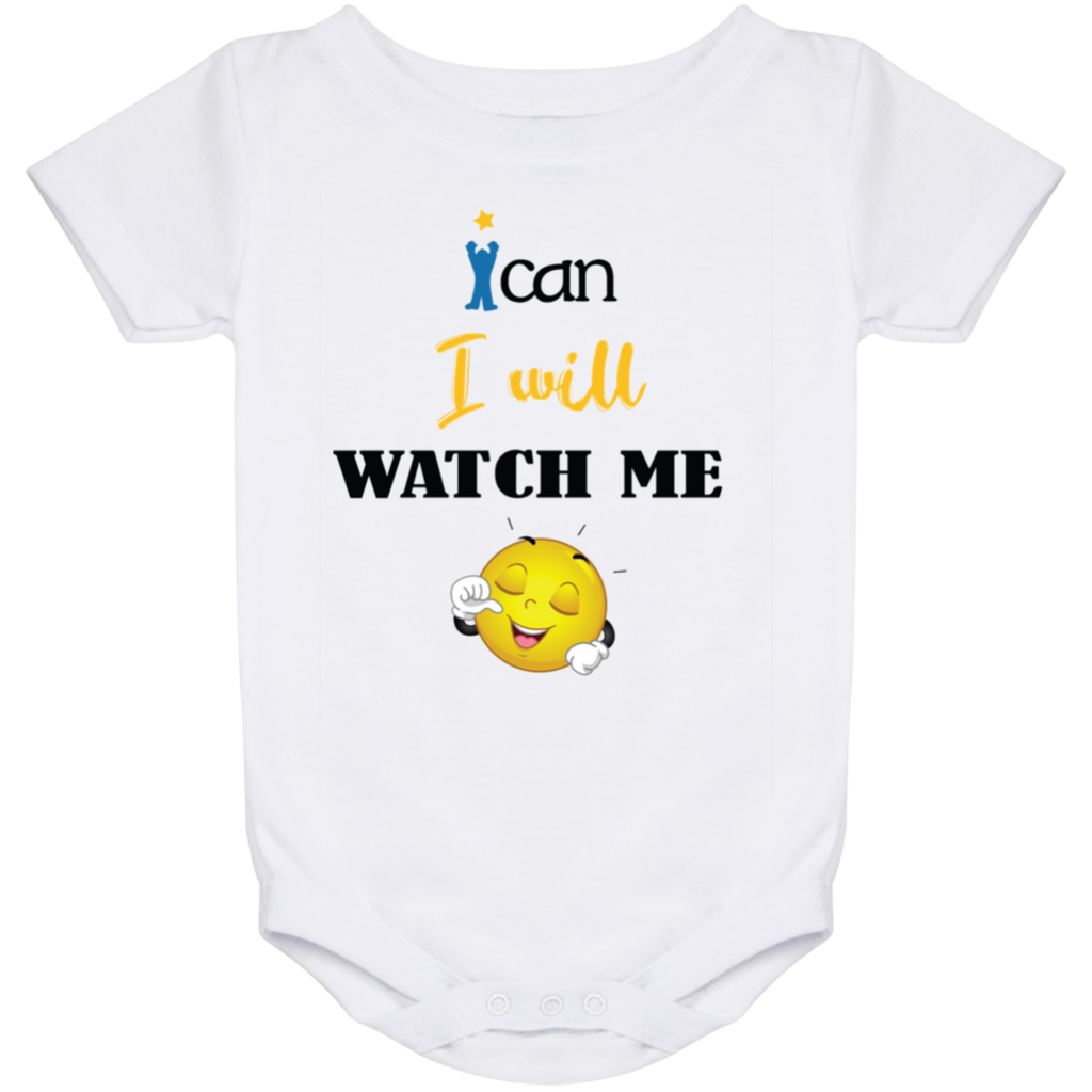 WATCH ME Affirmation Christian Faith Baby Onesie 12 months - 24 months