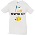 WATCH ME Affirmation Christian Faith Baby Unisex Girls Boys T-Shirt