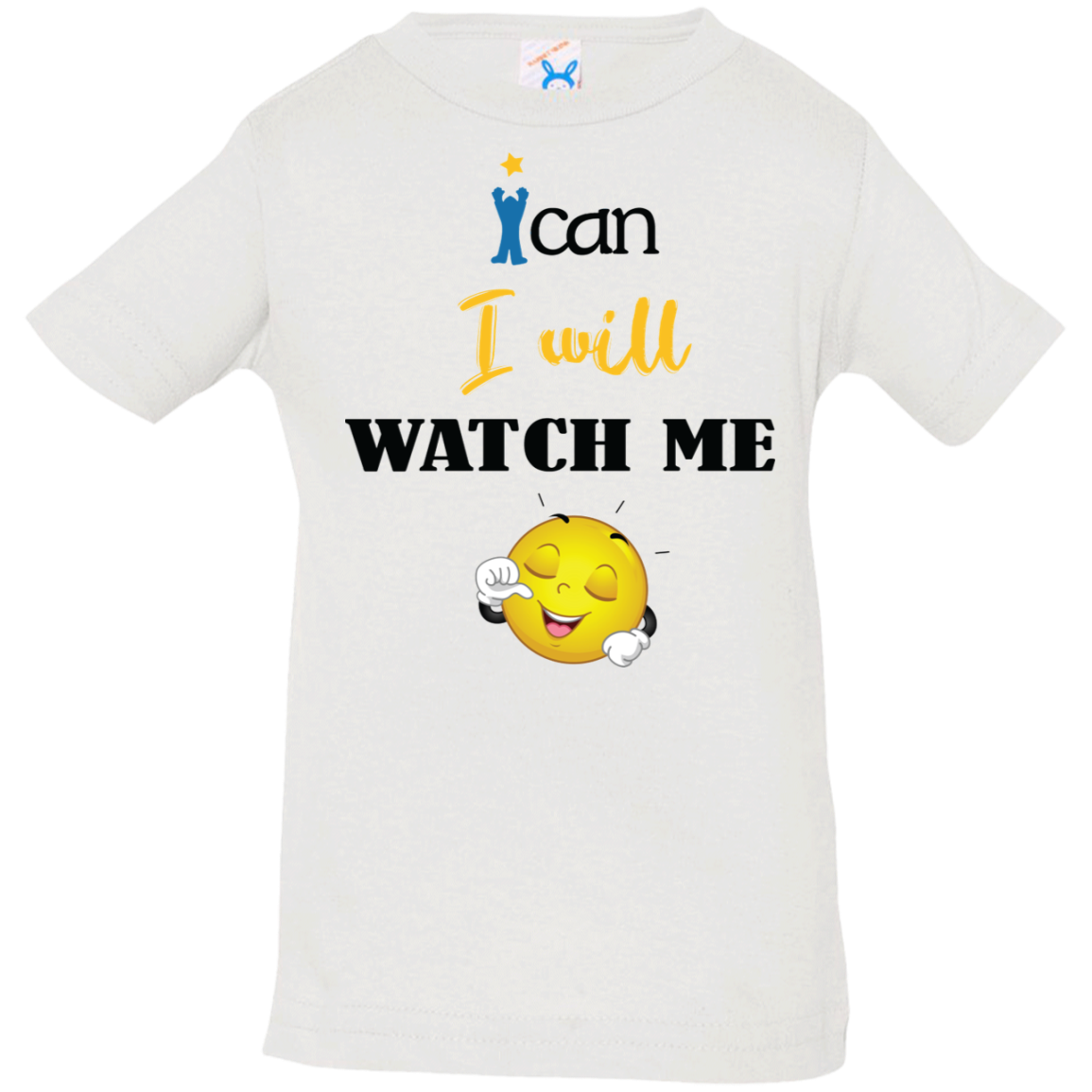 WATCH ME Affirmation Christian Faith Baby Unisex Girls Boys T-Shirt