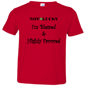 I'm Blessed Toddler Jersey T-Shirt (unisex)