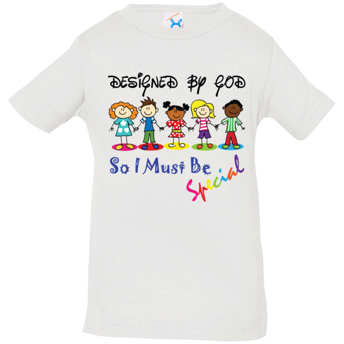 DESIGNED BY GOD Affirmation Christian Faith Unisex Infant T-Shirt
